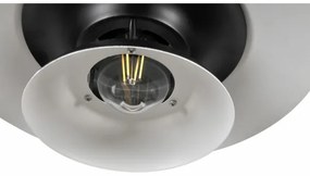 Csillár zsinóron BERIT 1xE27/20W/230V fekete