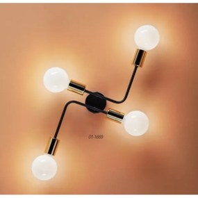 Redo 01-1669 - Mennyezeti lámpa YAK 4xE27/42W/230V