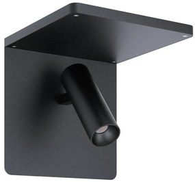 Eglo 67563 - LED Fali lámpa polccal CIGLIE LED/8,1W/230V fekete