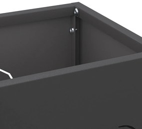 Esernyőtartó Fekete Acél Közepes Fekete Esernyőtartó