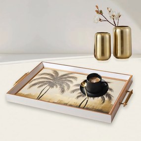 Üveg tálca, 38×24 cm – TPB9816