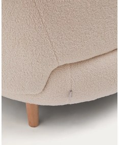 Bézs buklé fotel Luisa – Kave Home