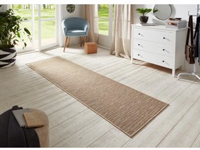 Nature barna futószőnyeg, 80 x 500 cm - BT Carpet