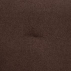 Kihúzható kanapé, barna, ALADA