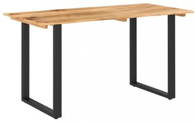 tömör akácfa étkezőasztal 140 x 70 x 76 cm