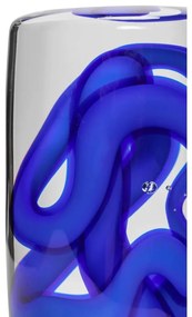 Üveg papírnehezék (magasság 14 cm) Stream – Hübsch