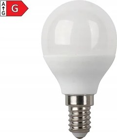 Smd Led izzó matt Ball G45 5.5W/230V/E14/ 6000K/415Lm/230 /Dim