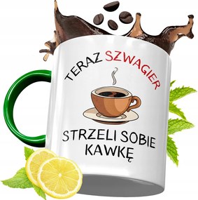 Zöld Bögre Sógornak Születésnapi Ajándék fényképes nyomtatással