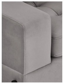 Világosszürke kanapé 161 cm Versailles – Ropez