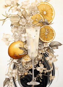 Poszter 20,5x28,4cm Citrus esszencia