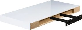 STILISTA Fali polc Volato 30 cm fehér fényes