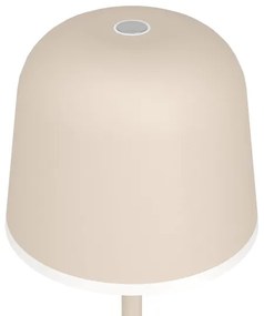 Eglo 900461-LED Dimmelhető kültéri lámpa MANNERA 2,2W/5V 1800mAh bézs IP54