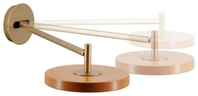 Narancssárga LED dimmelhető fali lámpa ø 15 cm Asteria Wall Long – UMAGE