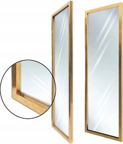 Keretes tükör 100x60 105x65 modern arany 3D