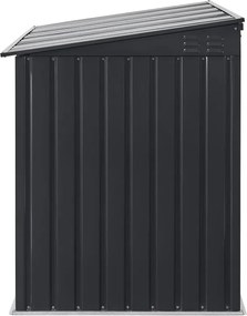 Fém tároló szemetes kukára zsanéros fedél 200×105×128cm