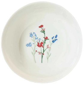 Porcelán mélytányér Mille fleurs Blue