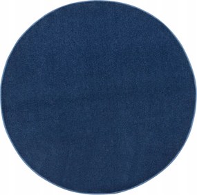 Puha Kerek Szőnyeg Mély Sötétkék Dynasty átm. 80 cm