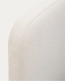 Bézs kárpitozott franciaágy 180x200 cm Odum – Kave Home