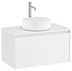 Fürdőszobaszekrény mosdó alá Roca ONA 79,4x44,3x45,7 cm fehér mat ONADESK801ZBM