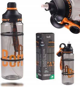 Berretti Vizes Palack Kulacs Szívószállal, Edzőterembe, Fitnesshez, Tritán, Bpa Mentes, 1 literes