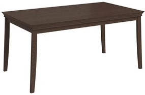 Asztal Austin BA106Sötét tölgy, 79x90x160cm, Hosszabbíthatóság, Fa, Fa