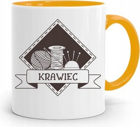 Sárga Bögre Szabónak Szabó Ajándék fényképes nyomtatással