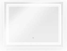 Fali tükör világítással 90x70 cm Zenith – Bonami Essentials