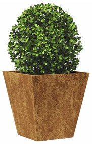 Kerti ültető 30x30x30 cm időjárásálló acélból