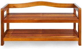 Casaria® Akácfa cipőtartó -2 szint