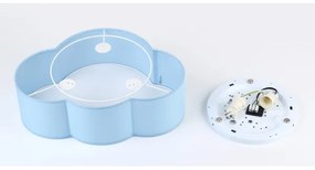 Brilagi - Gyerekszobai mennyezeti lámpa NIMBUS MINI 2xE27/15W/230V 31x43 cm kék
