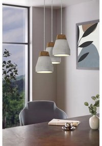 Eglo 95526 - Csillár TAREGA 3xE27/60W/230V