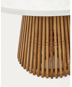 Kerek kerti étkezőasztal ø 120 cm Alcaufar – Kave Home