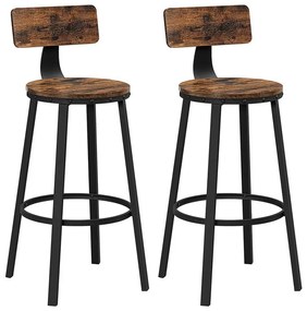 Bárszék AVEN barna/fekete