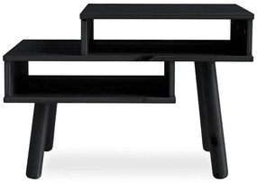 Hako fekete borovi fenyő dohányzóasztal - Karup Design