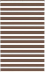 vidaXL zebrafüggönnyel barna szövetszélesség 140,9 cm poliészter
