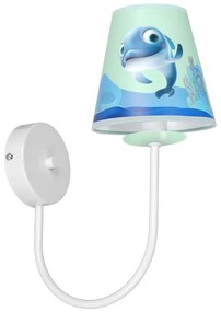 Milagro Gyermek fali lámpa DOLPHIN 1xE14/40W/230V MI1370