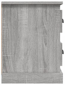szürke sonoma színű szerelt fa TV-szekrény 102 x 35,5 x 47,5 cm