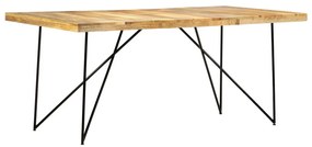 Tömör mangófa étkezőasztal 180 x 90 x 76 cm