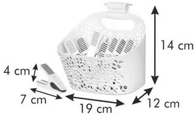 Tescoma CLEAN KIT ruhacsipesz kosárban, 20 db