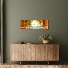 Kép - kapu a fák koronájából (órával) (90x30 cm)