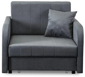 Ágyazható Fotel Szürke Színben. Vero