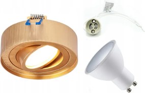 Süllyesztett Halogén Lámpatest Mozgatható Led Cső +led