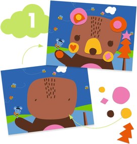 Kreatív műhely - 6 technika 1 dobozban - Egér és barátai - The mouse and his friends