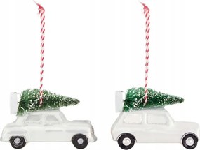 KarĂĄcsonyi autĂł dekorĂĄciĂł szett, 2 db-os, Hou