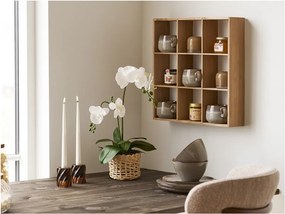 Natúr színű többszintes borovi fenyő fali polc 46 cm Moss – House Nordic