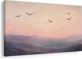 Kép - Madárcsapat II. (90x60 cm)