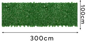 Artificial hedge for balcony 3x1m Gardlov 25343