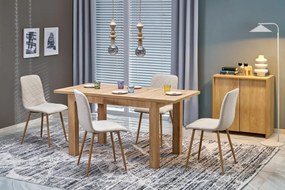 Gizmo bővíthető étkezőasztal 120-160cm tölgy