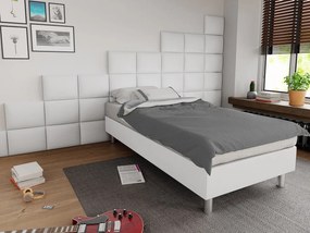 Kárpitozott fali panel Pazara 40x30 cm (öko-bőr soft 017 (fehér). 1054381