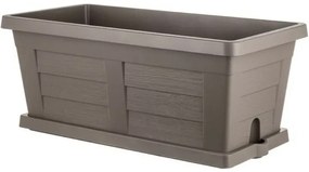 Bama Legno kerti nagy térfogatú virágláda cappuccino, 80 x 40 x 35 cm, 80 cm